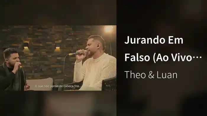 Jurando Em Falso (Ao Vivo Em São José Do Rio Preto / 2023 / Lyric Video)