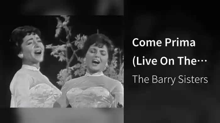 Come Prima (Live On The Ed Sullivan Show, June 7, 1959)