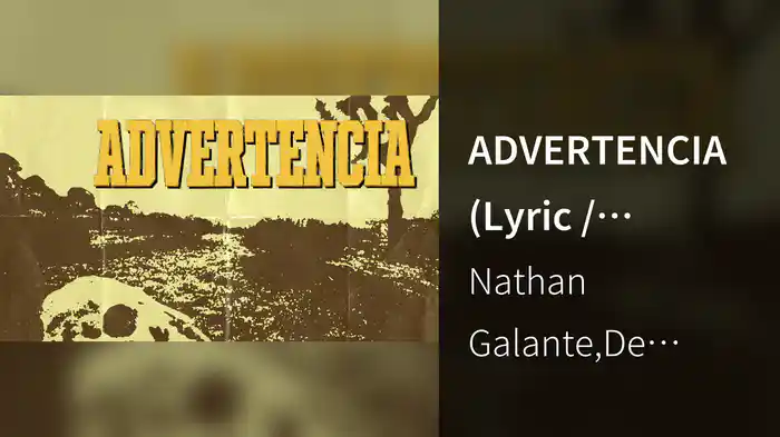 ADVERTENCIA (Lyric / Visualizer)