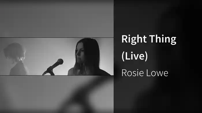 Right Thing (Live)