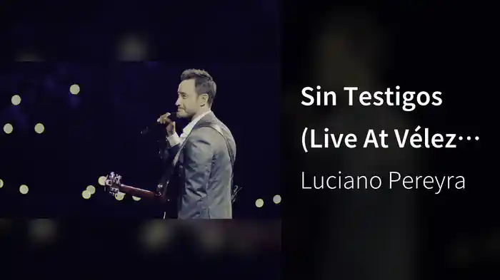Sin Testigos (Live At Vélez Argentina / 2018)