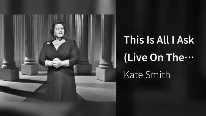 This Is All I Ask (Live On The Ed Sullivan Show, January 19, 1964)
