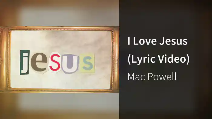 I Love Jesus (Lyric Video)