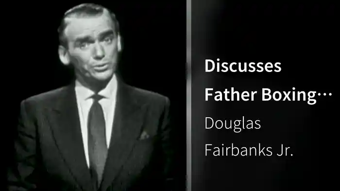 Discusses Father Boxing Jack Dempsey And Recites Last Will And Testament (Live On The Ed Sullivan Show, March 2, 1958)