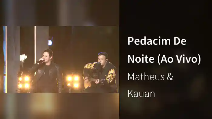 Pedacim De Noite (Ao Vivo)