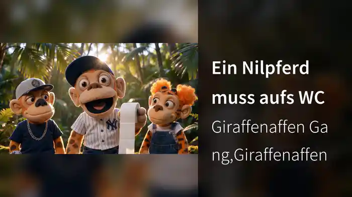 Ein Nilpferd muss aufs WC