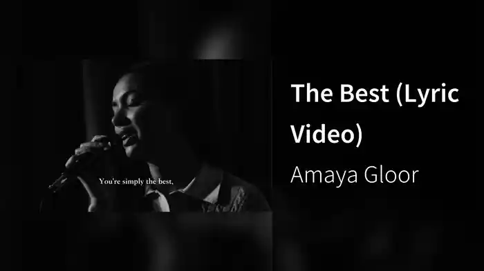 The Best (Lyric Video)