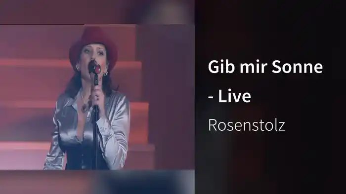 Gib mir Sonne - Live