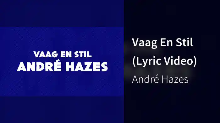 Vaag En Stil (Lyric Video)