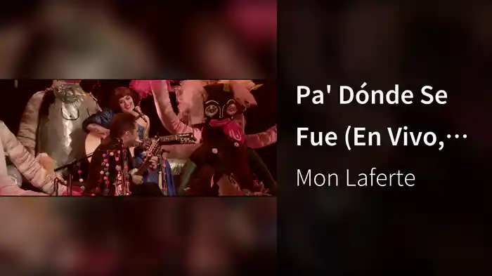 Pa' Dónde Se Fue (En Vivo, Desde El Lunario del Auditorio Nacional)