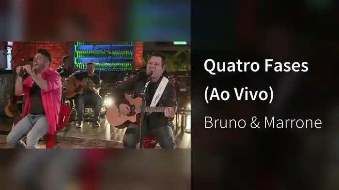 Quatro Fases (Ao Vivo)