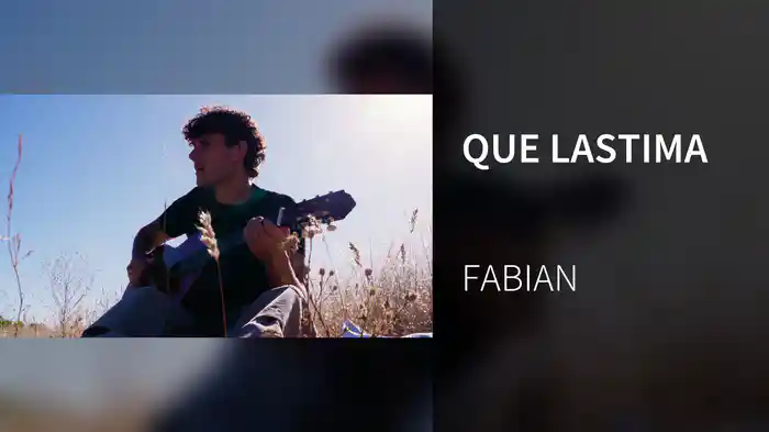 QUE LASTIMA
