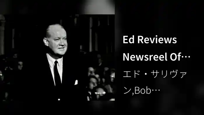 Ed Reviews Newsreel Of American Journalists In Vietnam For Last Interview Of President Ngo Dinh Diem (Live On The Ed Sullivan Show, November 10, 1963)