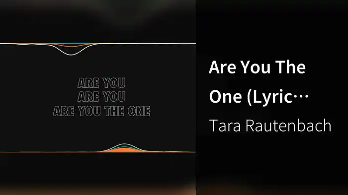 Are You The One (Lyric Video)
