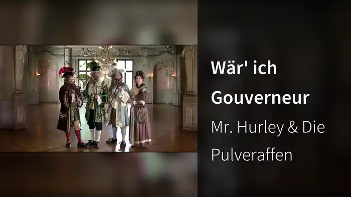 Wär' ich Gouverneur