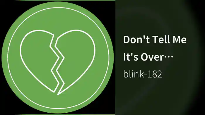 Don't Tell Me It's Over (Visualizer)