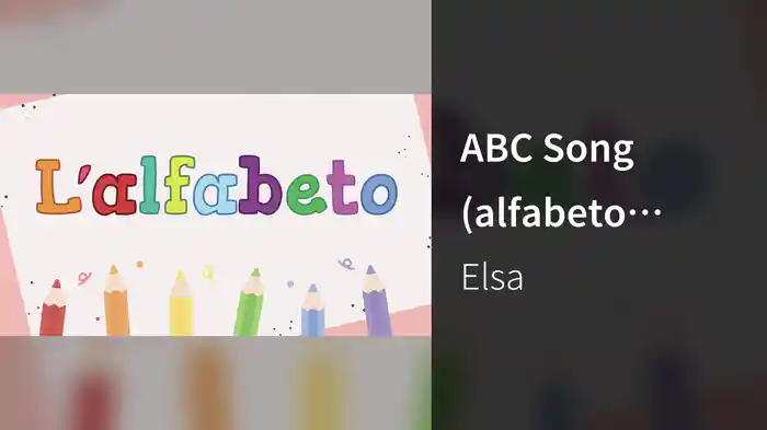 ABC Song (alfabeto italiano)