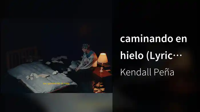 caminando en hielo (Lyric Video)