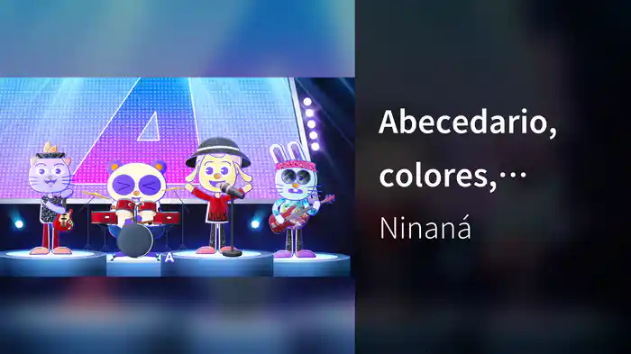 Abecedario, colores, números, y animales