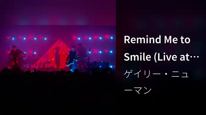 Remind Me to Smile (Live at the Electric Ballroom)