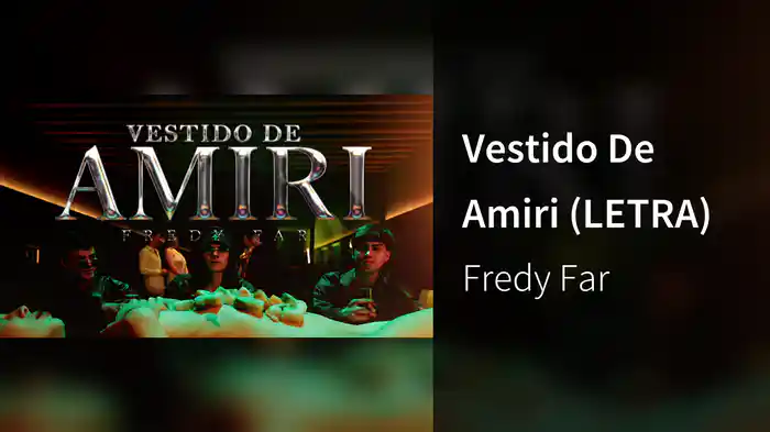 Vestido De Amiri (LETRA)