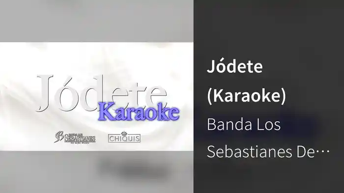 Jódete (Karaoke)