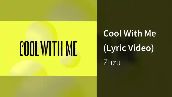 Cool With Me (Lyric Video)