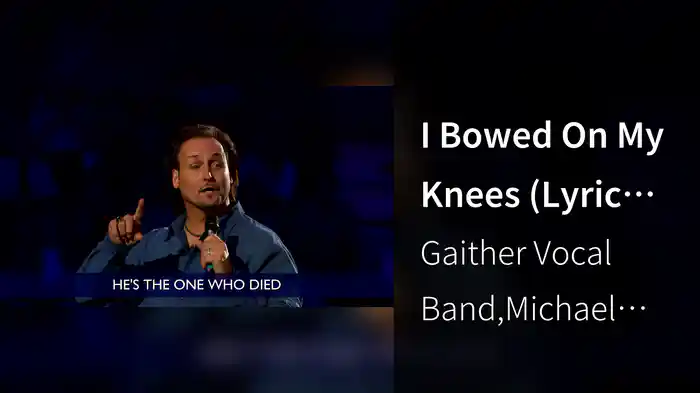I Bowed On My Knees (Lyric Video / Live At Air Canada Center, Toronto, Canada, 2006)