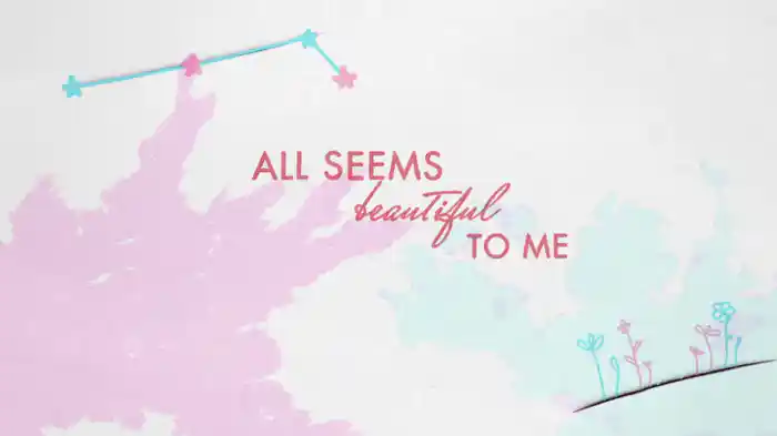 Whitacre: All Seems Beautiful to Me (Lyric Video)