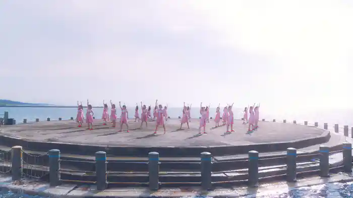 シャーベットピンク