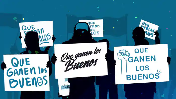 Que Ganen Los Buenos (Lyric Video)