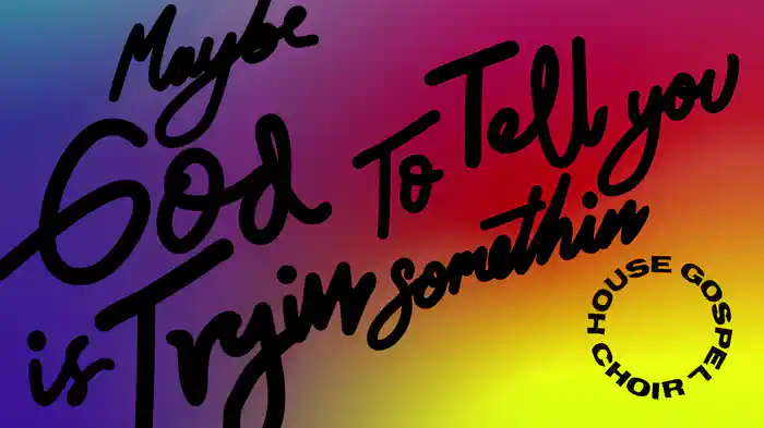 Maybe God Is Tryin' To Tell You Somethin' (Audio)