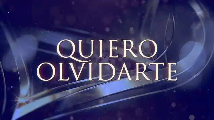 Quiero Olvidarte (LETRA)