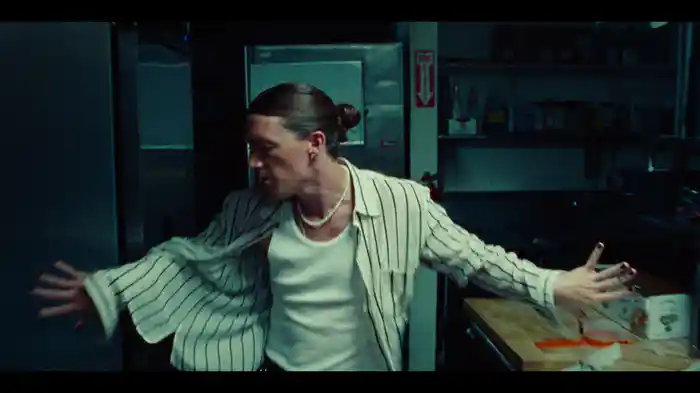 dancing in the kitchen