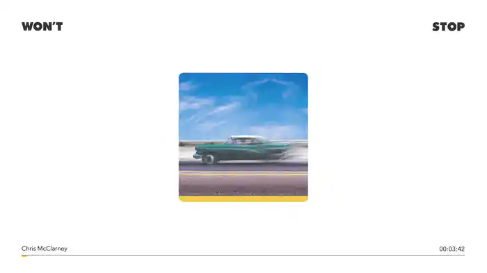 Won't Stop (Lyric Video)