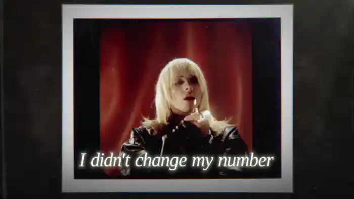 I Didn't Change My Number (Lyric Video)