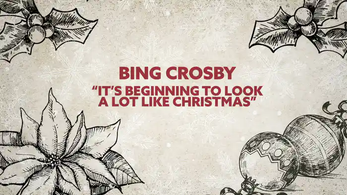 It's Beginning To Look A Lot Like Christmas (Lyric Video)