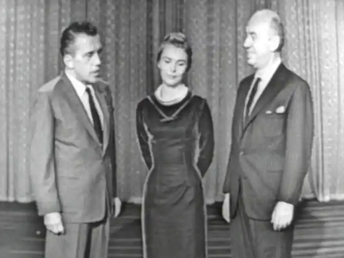 Casting Seberg In Her Debut Film "Saint Joan" (Live On The Ed Sullivan Show, October 21, 1956)