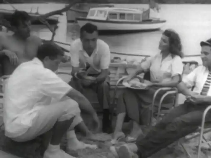 On The Set Of "Fire Down Below" Discussing The Most Beautiful Women In The World (Live On The Ed Sullivan Show, October 21, 1956)