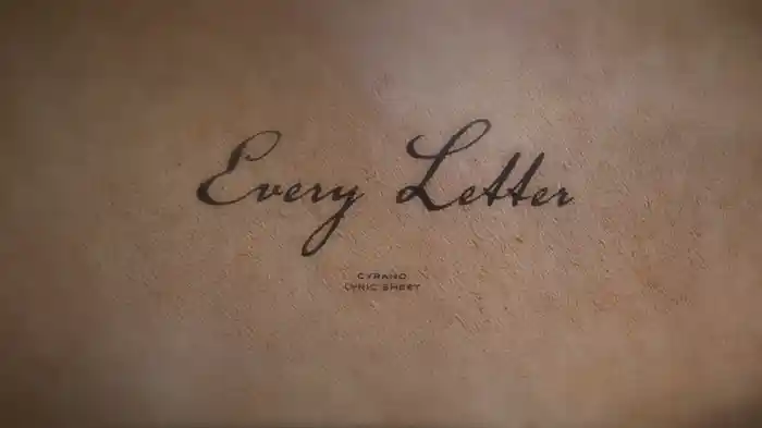 Every Letter (Lyric Video)