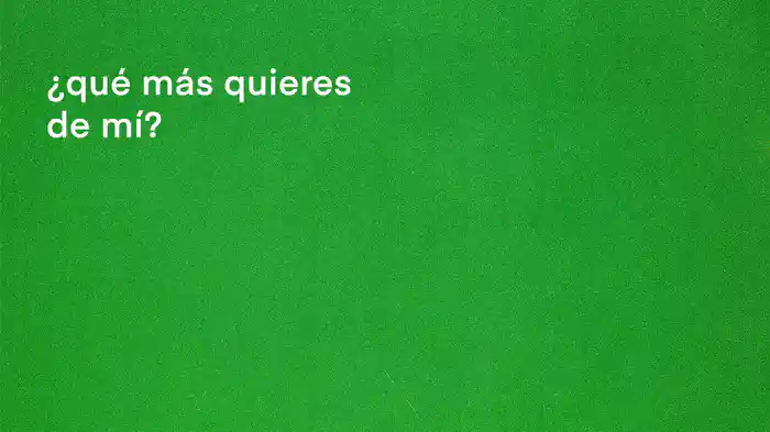 ¿Qué Más Quieres De Mí? (Lyric Video)