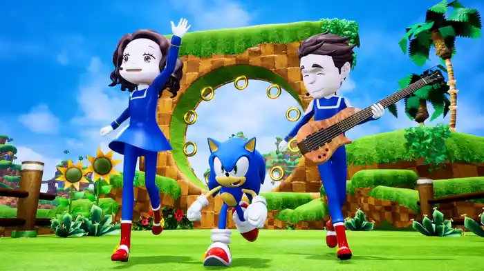 UP ON THE GREEN HILL from Sonic the Hedgehog Green Hill Zone (MASADO and MIWASCO Version / Lyric Video)