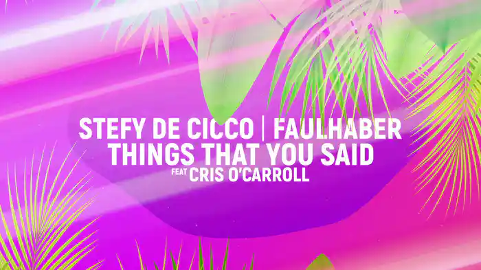 Things That You Said (Lyric Video)