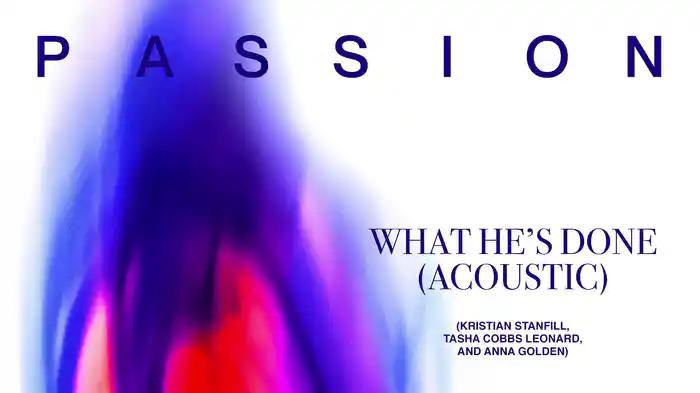 What He's Done (Acoustic / Audio)