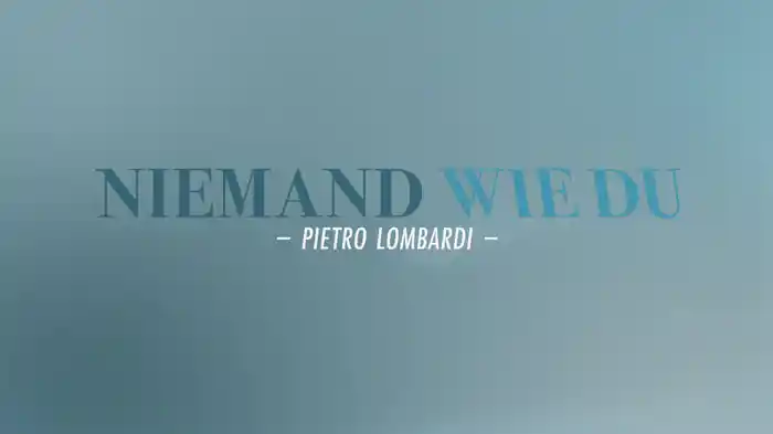 Niemand wie du (Lyric Video)