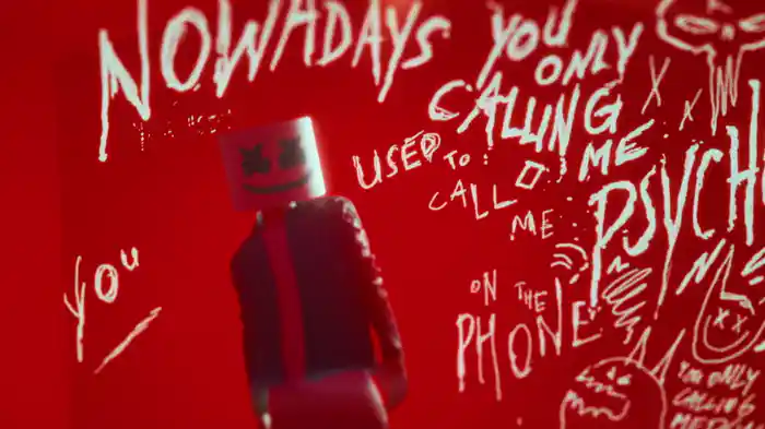 American Psycho (Marshmello's Version / Lyric Video)