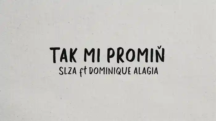 Tak mi promiň (Lyric Video)