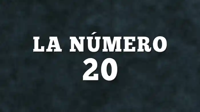 La Número 20 (LETRA)