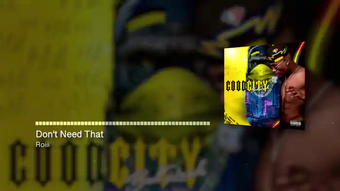 Don't Need That (Visualizer)