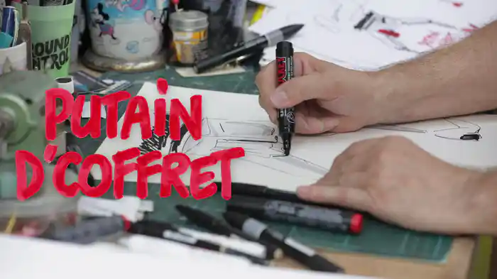 Putain d'coffret : dans l'atelier de Frank Margerin